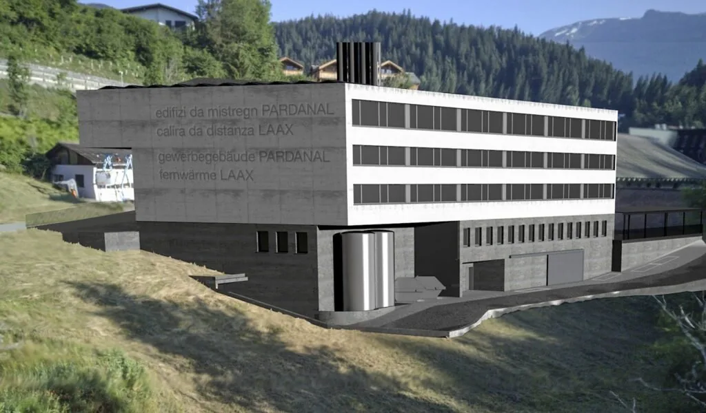 Gewerbehaus Pardanal — Referenzprojekt von Giovanoli Gebäudetechnik